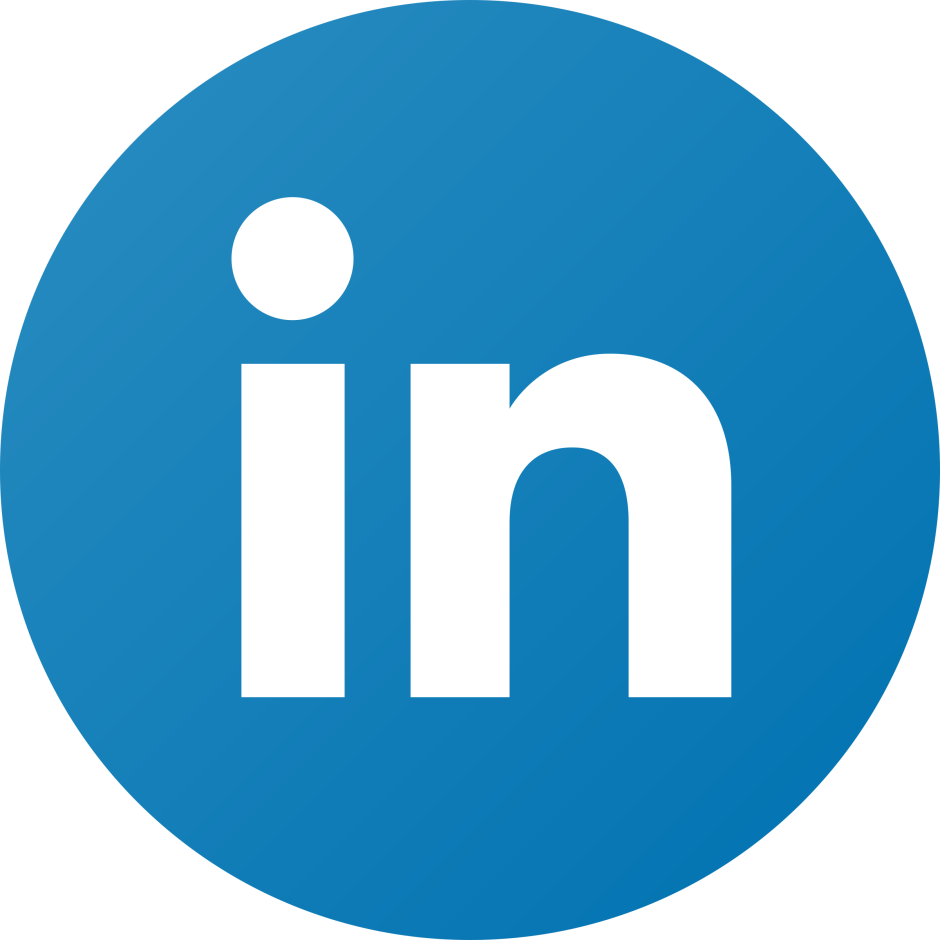 LinkedIn social media icon